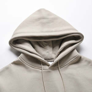 Sudaderas con capucha de gran tamaño para hombre de algodón térmico de alta calidad más vendidas, sudaderas de ropa de calle de diseño único para invierno - Product Image 3