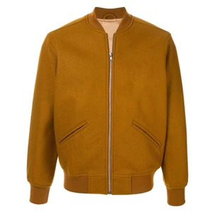 แจ็คเก็ตบอมเบอร์เลตเทอร์แมนสำหรับผู้ชายแจ็คเก็ตขนแกะสำหรับนักเบสบอล - Product Image 1