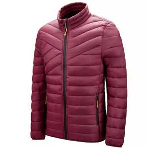 Chaqueta acolchada de gran tamaño personalizada para hombre, ropa de abrigo a prueba de viento con piel de oveja, Abrigo acolchado con burbujas - Product Image 6
