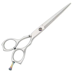 Tijeras para peinar el cabello de alta calidad, hechas profesionalmente, logotipo personalizado, hoja de acero inoxidable, tijeras para recortar el cabello - Product Image 2