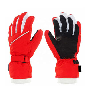 Guantes de piel de oveja genuina hechos a medida para hombres cómodos guantes de esquí de invierno de Pakistán al aire libre adecuado - Product Image 4