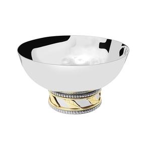 Bol martelé à la main brillant en acier inoxydable de haute qualité pour la décoration de service d'hôtel et de restaurant à la maison - Product Image 5