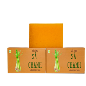 Jabón sólido de hierba de limón de cúrcuma natural, jabón de manos procesado en frío de primera calidad, embalaje ecológico, pedido a granel, etiqueta personalizada OEM - Product Image 1