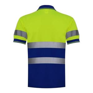 Camiseta de Seguridad de Manga Corta de Alta Visibilidad Personalizada, Ropa de Trabajo de Seguridad Reflectante de Verano para Correos, Camiseta de Seguridad para la Construcción - Product Image 6