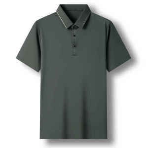 Polo en coton 100% original de qualité supérieure 2026, respirant, séchage rapide, logo imprimé personnalisé, polo personnalisé pour homme - Product Image 1