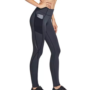 Pantalon de Fitness respirant pour femmes Leggings d'entraînement personnalisés Yoga vêtements de Fitness serrés pour courir collants d'entraînement en gros - Product Image 3