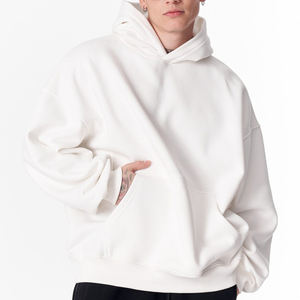 Sweat-shirt à capuche pour homme surdimensionné en coton 100% de qualité supérieure, streetwear, pull-over, sweat-shirt vierge, sweat-shirt de créateur pour homme - Product Image 1