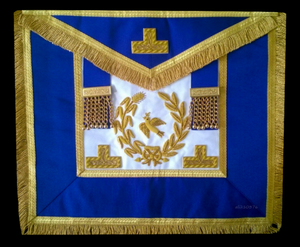 MASONIC REGALIA Everyday Lambskin Masonic Royal Arch Companions Embroidered Leather <b>Apron</b> Royal Chapter Regalia - Product Image 5