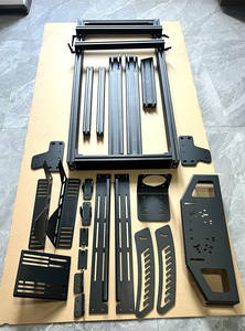 Cadre de cockpit en aluminium de haute qualité pour la simulation de course, simulateur de voiture réglable avec configuration de conduite et de jeu VR, confort de formation - Product Image 6