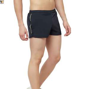 Boxer Sport Shorts Beach Swimming Pants 100% Polyester Athletic Running Double <b>Layer</b> Unisex Mesh Shorts - Product Image 1