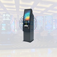 Kiosque de paiement automatique pour le rachat de billets, écran tactile, paiement en espèces et en pièces, avec scanner de code QR, pour jeux de compétences en ligne