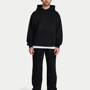 Sudadera con Capucha Oversize para Hombre, Unisex, de Algodón 100% French Terry de Alto Gramaje, Estilo Vintage, con Hombros Caídos - Product Image 3