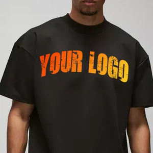 T-shirts unisexe 100% coton surdimensionné Hip Hop T-shirt blanc à épaules tombantes avec coupe ample et respirant pour hommes - Product Image 5