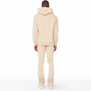 Conjunto de chándal acampanado para hombre de colección de invierno, novedad de 2025, chándal acampanado de felpa francesa de peso pesado para hombre, servicio OEM - Product Image 2