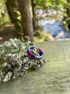 แหวนเรซิ่นอะคริลิกรูปทรงกลม แหวนทำมือ แหวนแห่งความรัก เครื่องประดับสำหรับงานปาร์ตี้ผู้หญิง ขายส่งราคาดีที่สุด - Product Image 2