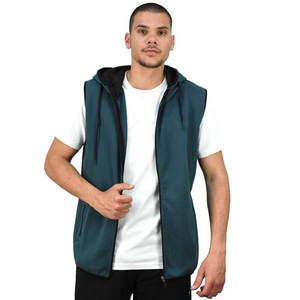 Sudadera con Capucha de Manga Corta y Cierre de Cremallera para Hombre, 100% Algodón Premium de 450 g/m², Diseñada para Ropa Deportiva y Estampado POD - Product Image 2