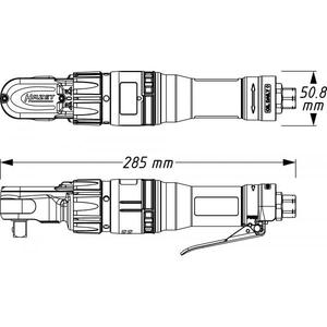 Llave de Impacto Neumática de Alto Rendimiento Hazet de 1/2'' - Product Image 2