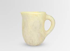 PATTRENES Pichet à eau en résine de polyester au design classique Texture en résine avec motif de tourbillon Aqua abricot pour la cuisine Cadeaux de Noël - Product Image 6