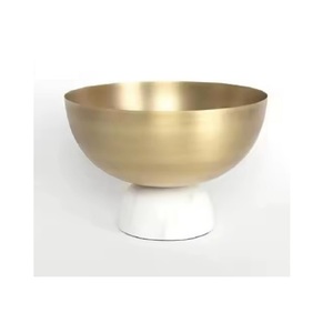 Cuenco de champán redondo de Metal Chapado en cobre Cuenco de almacenamiento de cóctel de vino de acero inoxidable para uso en bares y hoteles en el hogar - Product Image 1