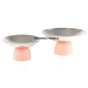 Juego de Dos Tazones de Chocolate de Lujo, Forma Redonda, Hechos a Mano, Tazón para Dulces, Nuevo Tazón de Chocolate de Lujo en Oferta - Product Image 1