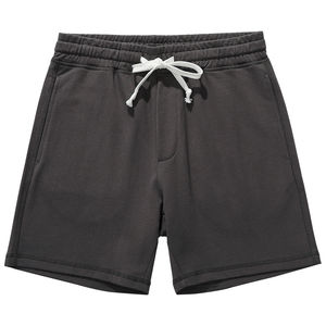 Short de bain pour hommes personnalisé en gros motif solide polyester imperméable style décontracté écologique 2025 - Product Image 2