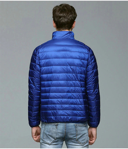 Service OEM, conception de logo personnalisé, veste d'hiver à bulles pour homme, vêtements de mode de haute qualité, veste à bulles - Product Image 6