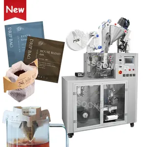 Koffie Druppelfilter Zak Verpakkingsmachine Automatische Binnen-En Buitenste Infuus Koffiezak Verpakkingsmachine