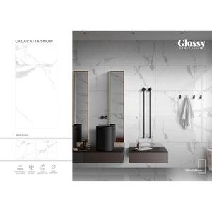 Vistaar กระเบื้องปูพื้นพอร์ซเลนเคลือบเงาขนาด600x1200มม. ทันสมัยโรงงานอินเดีย - Product Image 4