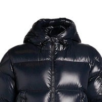 Blouson matelassé réversible imperméable et écologique pour homme, coupe classique, en toile brillante, idéal pour l'automne et l'hiver – Nouvelle collection tendance
