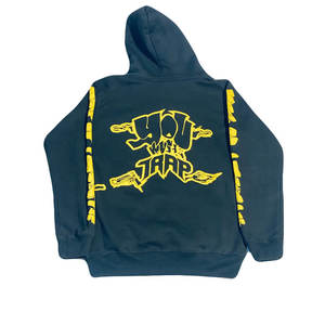 2024ฮู้ดผ้าฝ้าย100% เฮฟวี่เวทกำหนดได้เองสำหรับผู้ชายดีไซน์แฟชั่นงาน OEM พร้อมพิมพ์สกรีนใหม่ย้อมสีล้วนสำหรับฤดูหนาว - Product Image 2