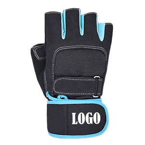 Guantes de fitness compactos, ligeros y elásticos personalizados para levantamiento de pesas, circuitos de fuerza, gimnasio, deportes, actividades al aire libre, transpirables - Product Image 2