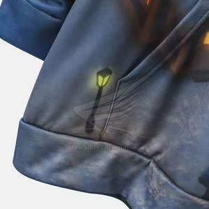 Sweat-shirts à capuche en polaire 100 % polyester, toucher doux, couleur unie, pour l'hiver, sublimation, surdimensionnés, coutures durables, vêtements, nouvelle collection 2026 - Product Image 5