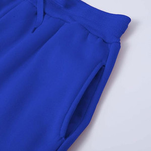 ชุดเซ็ตกางเกงขาสั้นมีฮู้ดสำหรับผู้ชายสีพื้นแบบกำหนดเองได้ - Product Image 5