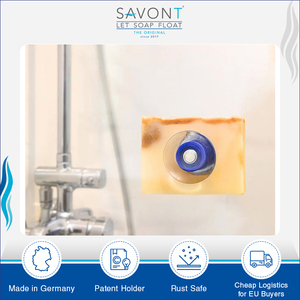 Fabricant professionnel vendant un support de porte-savon magnétique sans plastique à ventouse avec une capacité de charge de 180g - Product Image 2