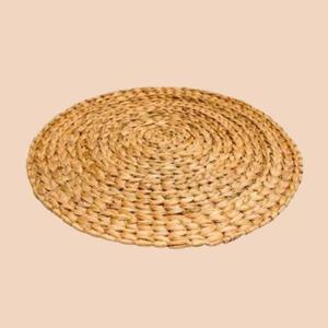 Seagrass Non-Slip Heat Resistant Water Hyacinth Weave <b>Placemat</b> Rectangle Shape Braided <b>Rattan</b> Tablemats for Dinner and Lunch - Product Image 3
