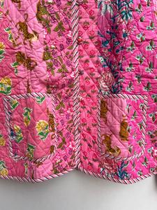 เสื้อแจ็กเก็ตผ้าฝ้ายบุสองชั้นทำด้วยมือสไตล์โบฮีเมียนสำหรับฤดูหนาวฤดูใบไม้ร่วง - Product Image 5