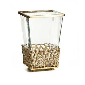 แท่นวางเค้กสีทองดีไซน์แบบหอคอยถาดแก้วโดมสำหรับใช้ในงานแต่งงานงานปาร์ตี้วันเกิดของหวานสำหรับจานเนยเค้กอุปกรณ์สำหรับเค้กเสิร์ฟเค้ก - Product Image 2