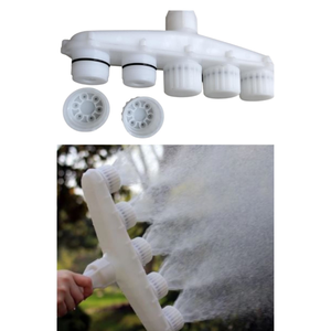 Aspersor de Jardín de Alta Presión con 5 Cabezales para Riego de Césped - Product Image 3