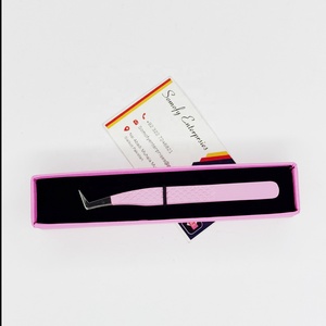 Pinzas para Pestañas de Acero Inoxidable con Agarre Nano de 90 Grados, Personalizables con Marca Privada, Logotipo Impreso, Precisión, Durabilidad, Antiestáticas, 10 mm - Product Image 6