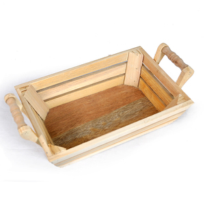 Hot Selling Sustainable Wooden Tray Top Trending Decorative <b>Dish</b> for Food by Indian Exporter - Product Image 5