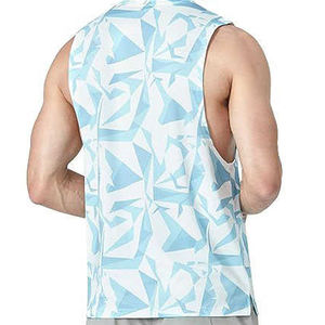 Débardeur en maille respirant à séchage rapide, vente en gros à bas prix, vêtements de sport sans manches pour hommes, style streetwear - Product Image 6