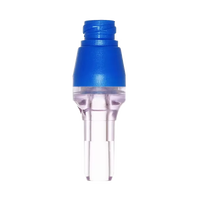 Connecteur sans aiguille Gen1 Luer Lock Luer Slip de qualité médicale PC+ABS+SYLICONE à usage unique pour le transfert de médicaments