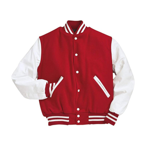 Best Quality Customized Logo Woolen Varsity <b>Jackets</b> <b>for</b> Winter-OEM Service High Quality Wholesale Windproof & Breathable - Product Image 5