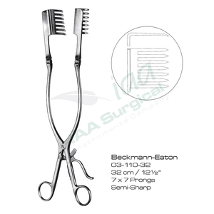 Retractores Autoestáticos Beckmann-Adson de 310 mm, Instrumentos Veterinarios Manuales de Alta Calidad, Gran Venta - Product Image 4
