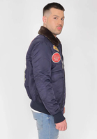 Blouson d'hiver personnalisé pour homme, col rabattu, fermeture éclair, col rond, broderie en satin de soie, tissu rembourré