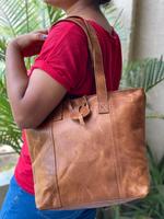 Handmade Crunch Tas Jinjing Kulit Tas Belanja Modis Tas Bahu Kulit Penjualan Laris