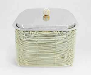 Casserole buffet arabe en fil métallique pour fête, maison, hôtel, casserole ronde de luxe faite à la main de meilleure qualité - Product Image 1