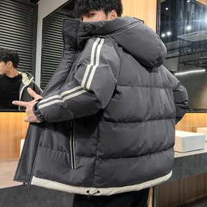 2025 dernière conception veste bouffante pour hommes de haute qualité pour l'hiver col montant avant Logo OEM Services offerts traitement enduit - Product Image 4