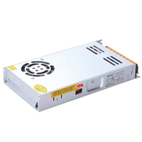 Transformateur de pilote AC/DC HX-400H-24 16,7A, ventilateur silencieux à température contrôlée, alimentation SMPS à sortie unique pour vidéosurveillance intérieure