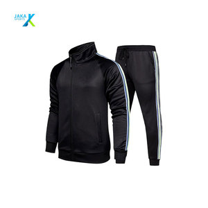 Mens Tracksuit Set Full <b>Zip</b> Hoodie Jacket and Jogger Sweatpants Casual Athletic Warm Sports Outfit - Product Image 1